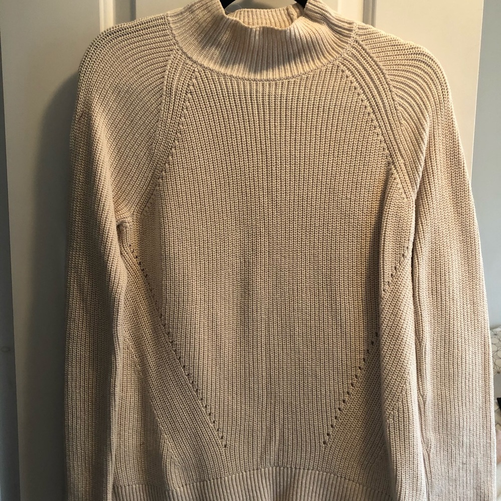 Cream knit sweater